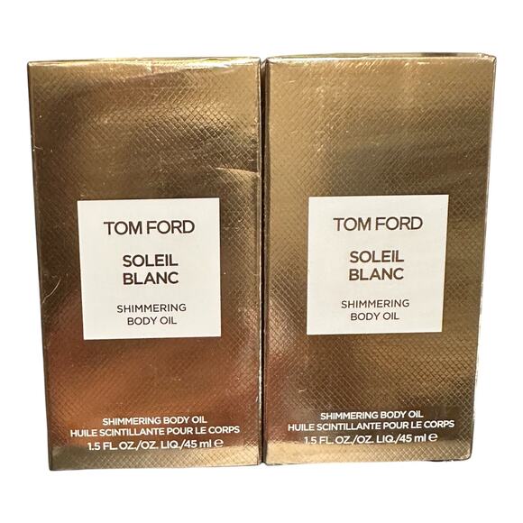 TOM FORD Soleil blanc Shimmering Body Oil Perfume Scent Spray gold 1.5 Oz - Picture 1 of 6